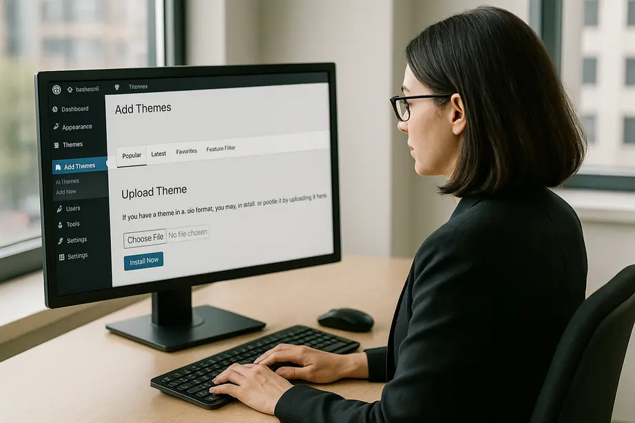WordPress tema seçimi görseli