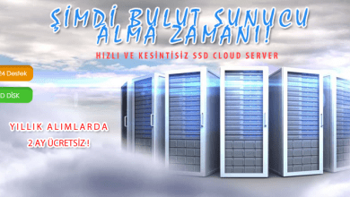 Bulut Sunucu siparişlerinizde 2 Ay Ücretsiz ! 8
