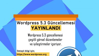WordPress 5.3 Güncellemesi Yayınlandı! İşte Yeni Özellikleri 1