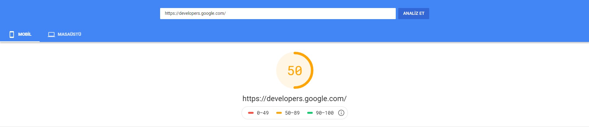 Google PageSpeed Insights ile Web Sitesi Hız Testi Yapmak 2025 2 web sitesi hız testi 2