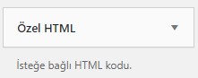 Wordpress Siteye Kod Ekleme - HTML ve PHP Kodları Ekleme 8 Wordpress Siteye Kod Ekleme 7