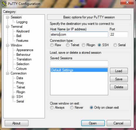 cPanel Kurulumu - Centos 7 - Detaylı Ayarları 2025 1 cPanel Kurulumu Putty 1