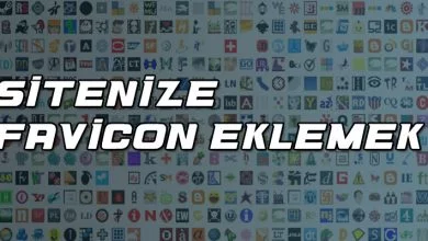 Sitenize Favicon Ekleme