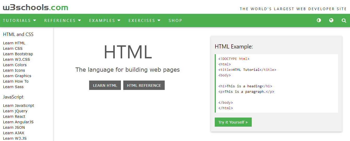 En İyi 21 Ücretsiz Yazılım Öğrenme Siteleri 11