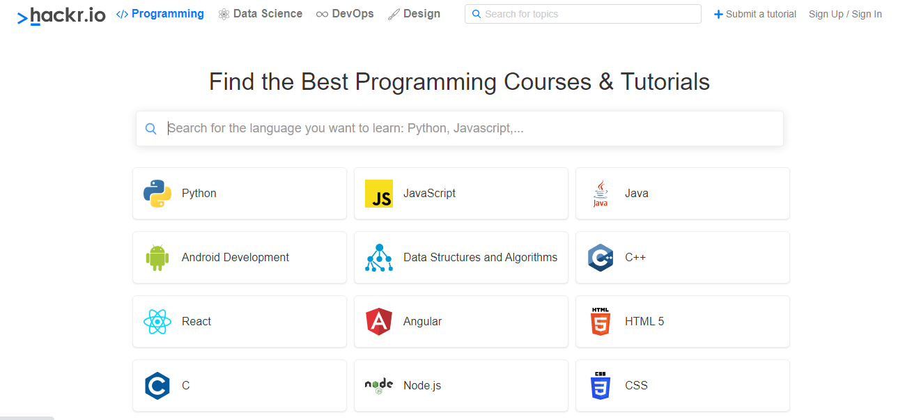 En İyi 21 Ücretsiz Yazılım Öğrenme Siteleri 13