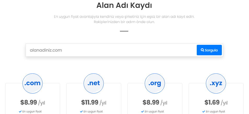 Alan Adı Nasıl Alınır