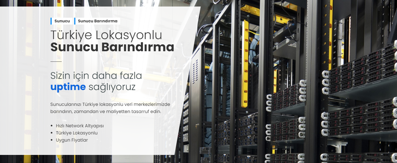Yeni Sunucu Barındırma Hizmetimiz Yayında ! 1