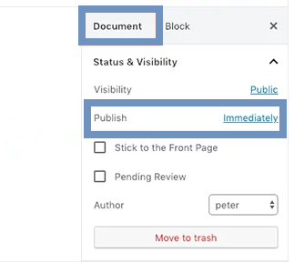 WordPress Yazı Zamanlama Nereden Yapılır ? 4