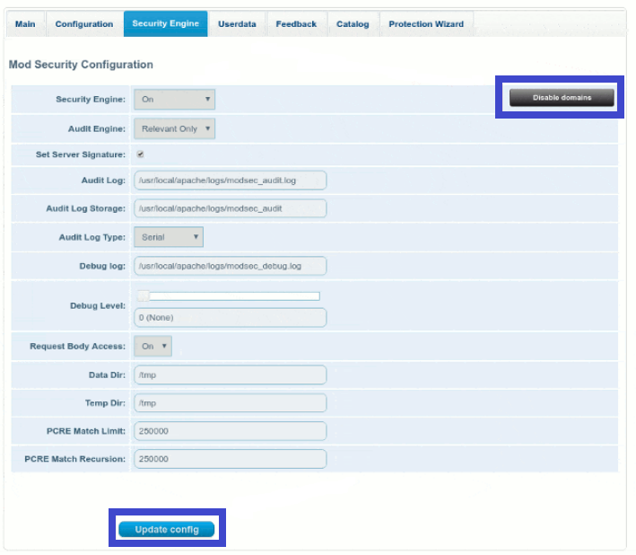 cPanel Comodo WAF Kurulumu ve Yapılandırılması 29