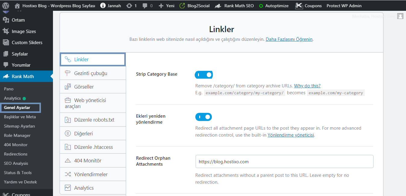 WordPress Kategori Linkini Kaldırma 4