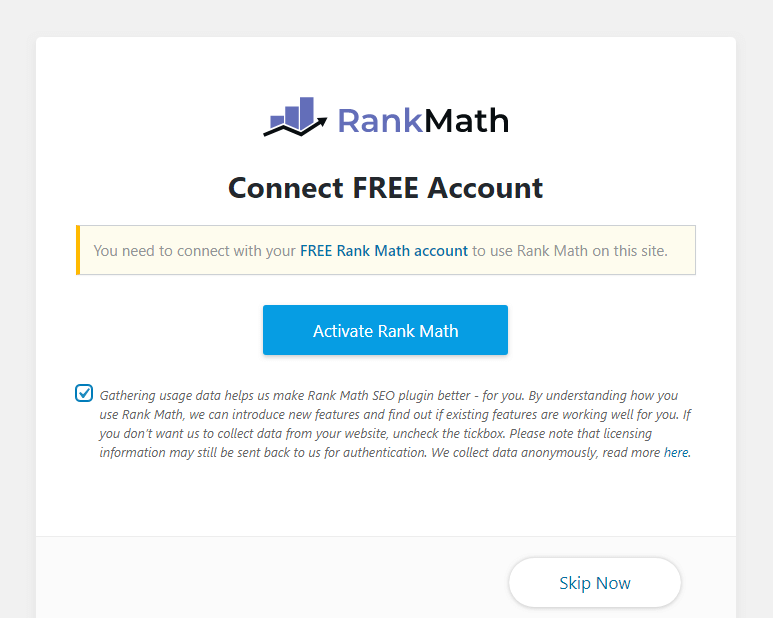 Rank Math SEO Kurulumu 7 Rank Math SEO Kurulumu 6