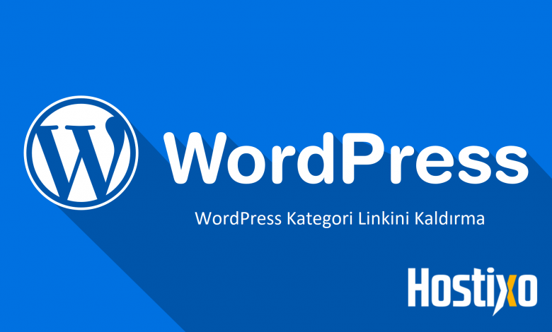 WordPress Kategori Linkini Kaldırma 1