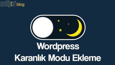 Wordpress Karanlık Modu Nasıl Eklenir?