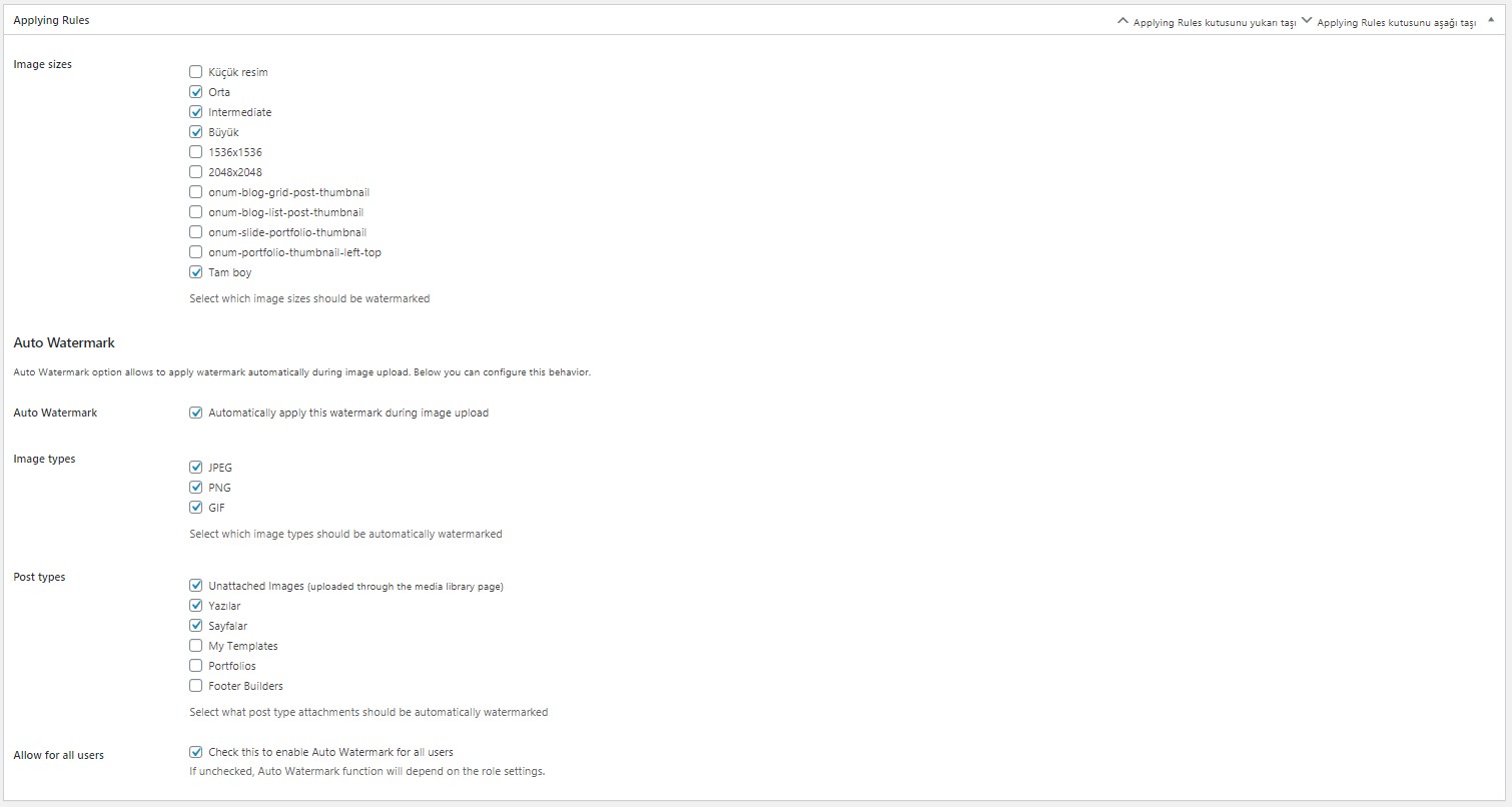 Wordpress Resimlere Fligran Ekleme Eklentisi 6 Wordpress Resimlere Fligran Ekleme 5