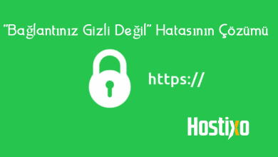 Bağlantınız Gizli Değil Hatasının Çözümü 3