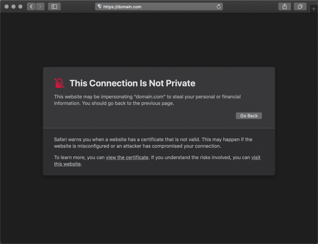 Bağlantınız Gizli Değil Hatasının Çözümü 7