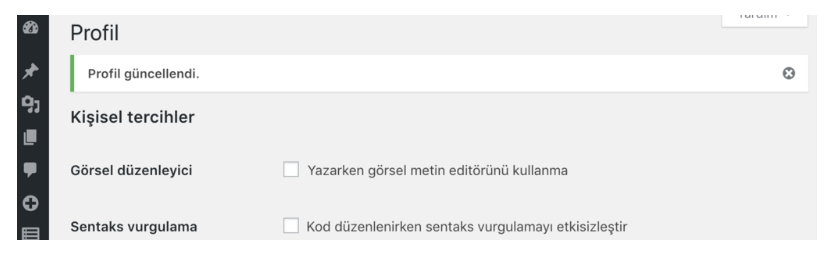 WordPress Admin Şifresi Değiştirme - 3 Yöntem 2025 9 WordPress Admin Şifresi Değiştirme - 3 Yöntem 8