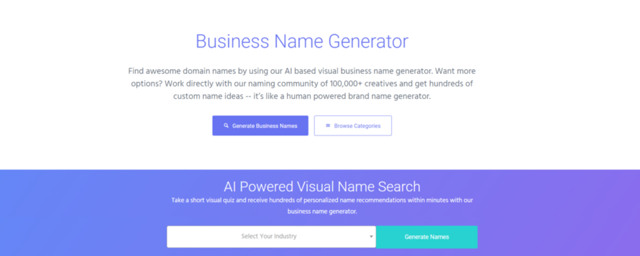 En İyi 8 Şirket İsmi Bulma Aracı 5