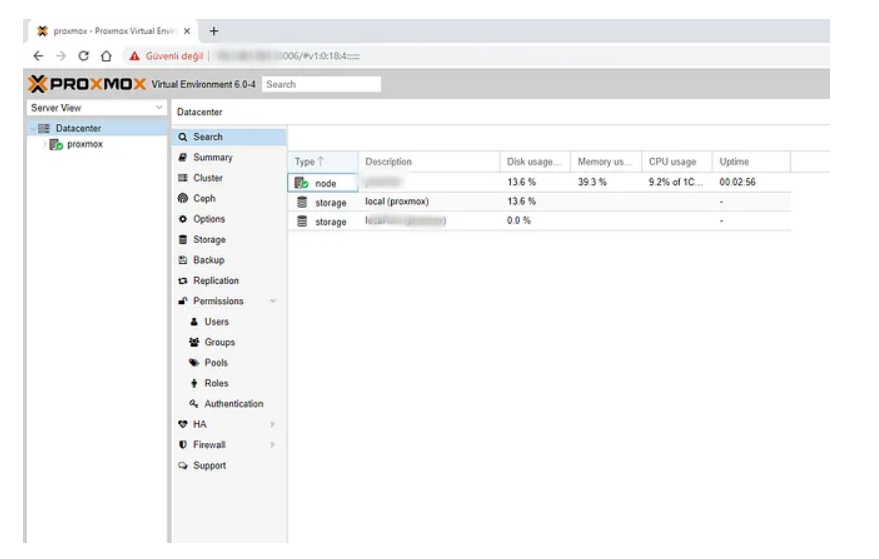 Proxmox Sanallaştırma Nedir ? Proxmox Kurulumu 14