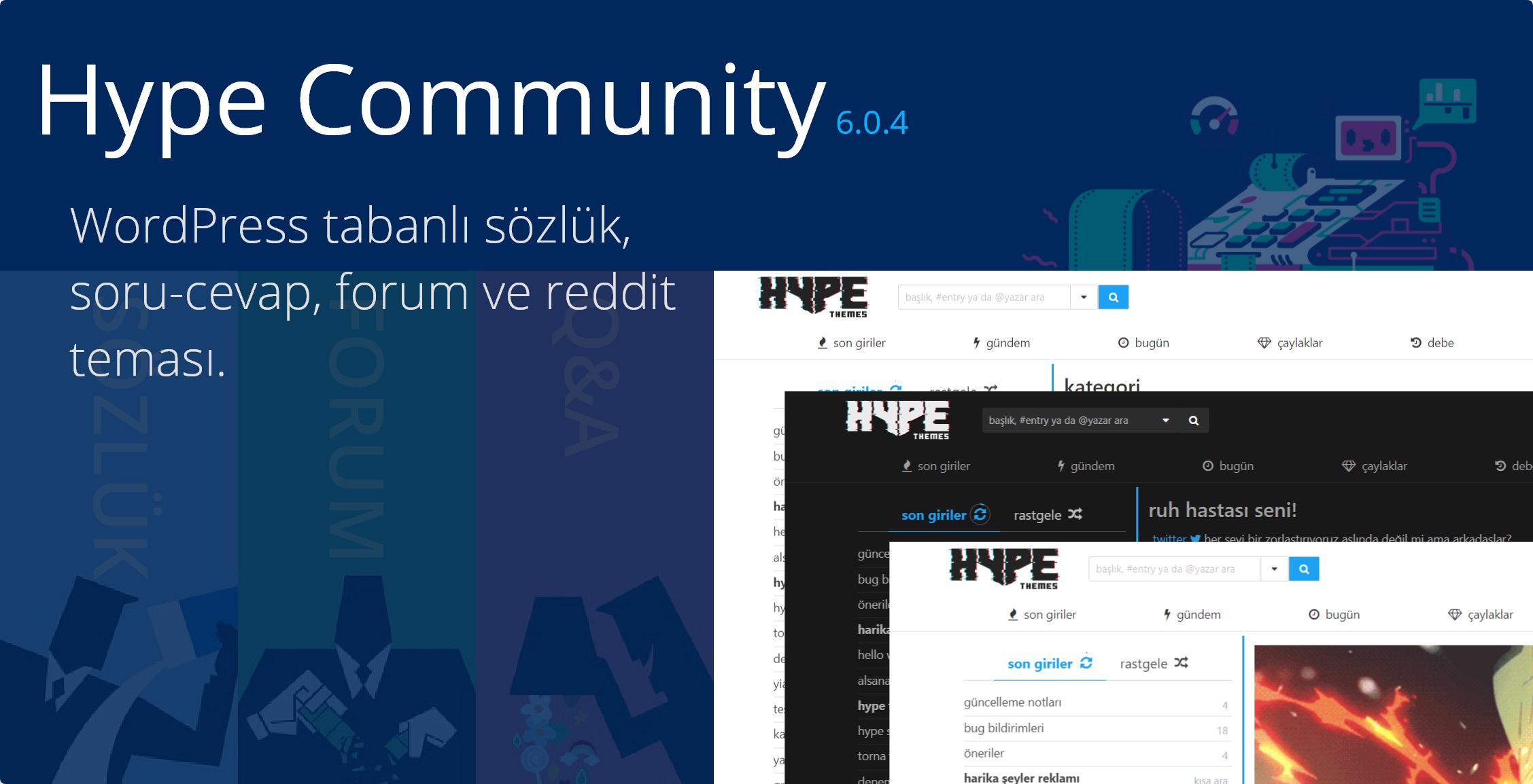 Wordpress Sözlük Teması 2
