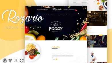 Wordpress En İyi 10 Yemek Teması 1