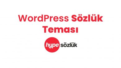 Wordpress Sözlük Teması 2