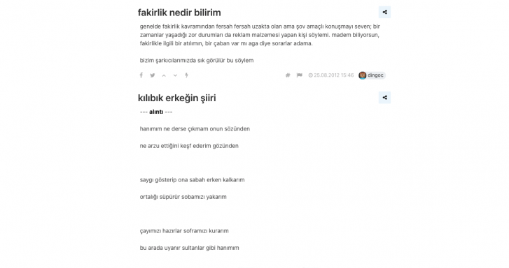 Wordpress Sözlük Teması 1