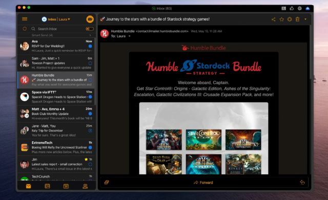 hostixo-bluemail-uygulamasi