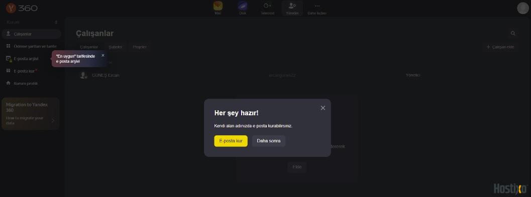 Yandex 360'a Ücretsiz Ve Sınırsız Bir Şekilde Domain Nasıl Eklenir? 17
