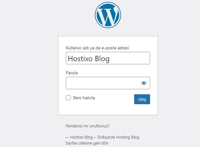 hostixo-blog-wordpress-admin-paneline-giremiyorum-hatasi-cozumu-wp-admin-giris