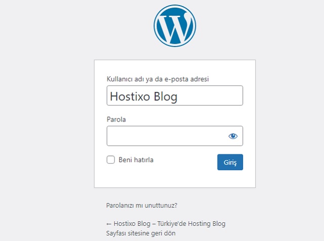 hostixo-blog-wordpress-admin-paneline-giremiyorum-hatasi-cozumu-wp-admin-giris