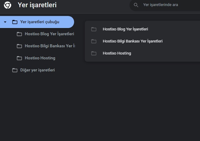 hostixo-blog-google-chrome-yer-isaretleri-cubugu-nedir-yer-imleri-disa-aktarma