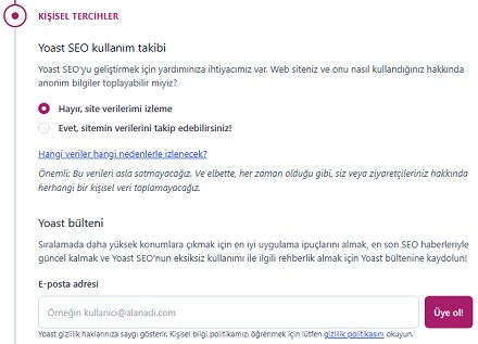 hostixo-blog-yoast-seo-kurulumu-kisisel-tercihler-kullanim-takibi