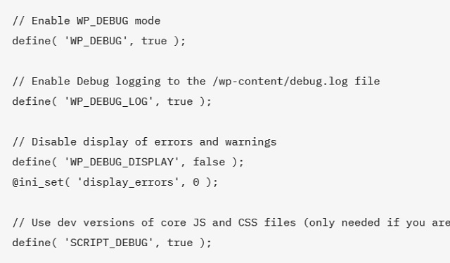 hostixo-blog-wordpress-hata-ayiklama-modu-acma