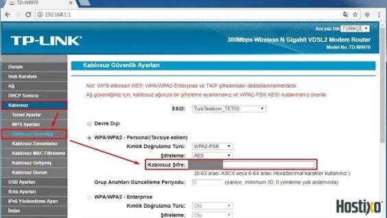 Türk Telekom Modem Şifresi Nasıl Değiştirilir? 2