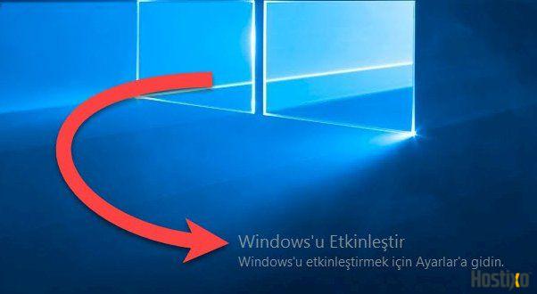 Windows'u Etkinleştir Yazısını Kaldırma 2025 1 Windows'u Etkinleştir Yazısını Kaldırma