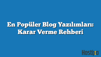 En Popüler Blog Yazılımları: Karar Verme Rehberi