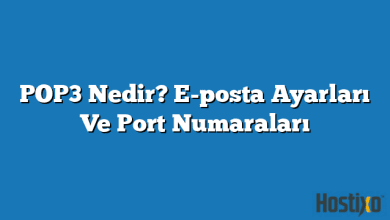 POP3 Nedir? E-posta Ayarları Ve Port Numaraları 2026 6 POP3 Nedir? E-posta Ayarları Ve Port Numaraları