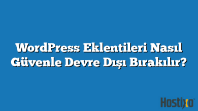 WordPress Eklentileri Nasıl Güvenle Devre Dışı Bırakılır? 2026 2 WordPress Eklentileri Nasıl Güvenle Devre Dışı Bırakılır?