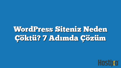 WordPress Siteniz Neden Çöktü? 7 Adımda Çözüm
