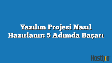 Yazılım Projesi Nasıl Hazırlanır: 5 Adımda Başarı 2026 5 Yazılım Projesi Nasıl Hazırlanır: 5 Adımda Başarı