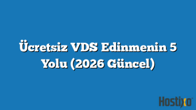 Ücretsiz VDS Edinmenin 5 Yolu (2026 Güncel)